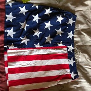 Patriotic skort